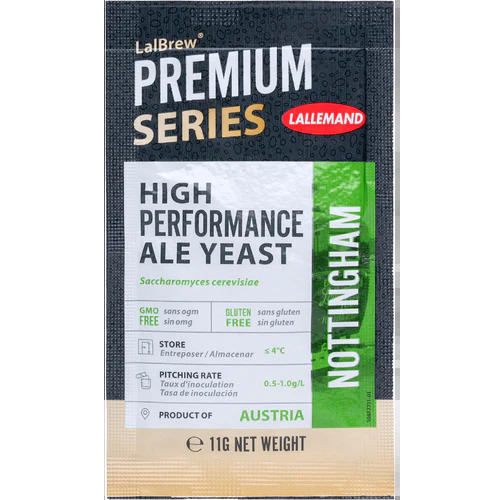 Lallemand Nottingham neutral ale yeast 11g