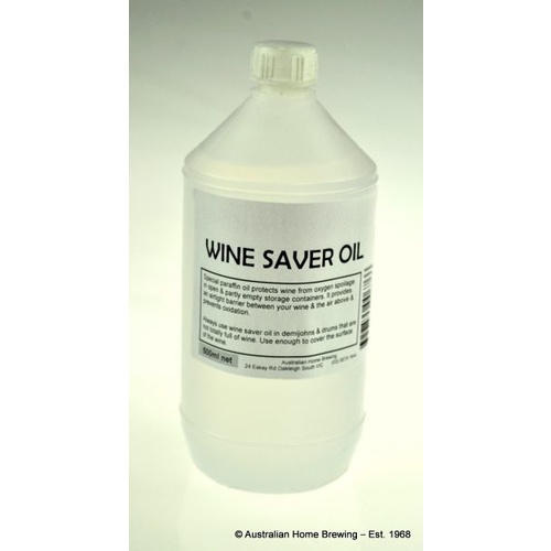 Wine saver oil  1 Lt